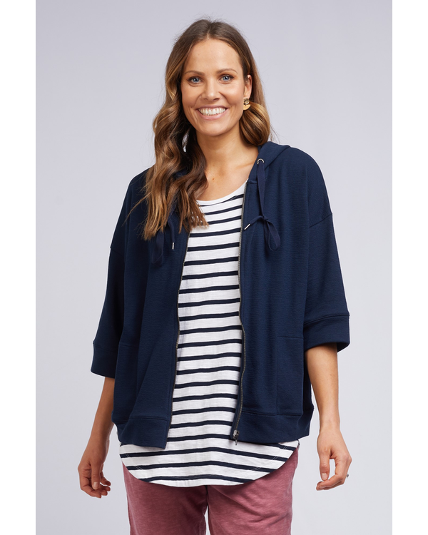 ELM BEACHY ZIP HOODY