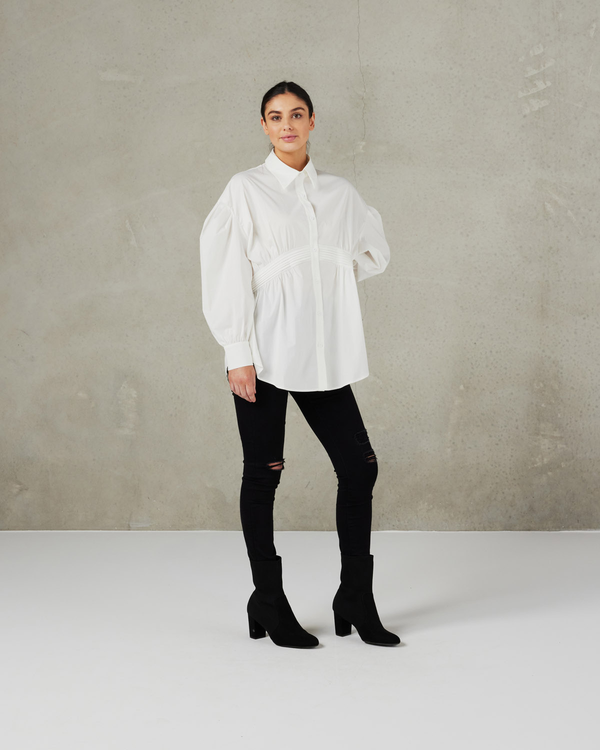 ET ALIA TUXEDO SHIRT