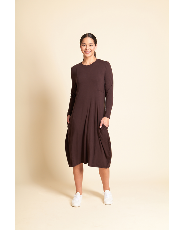 ESPLANDE COCOON DRESS
