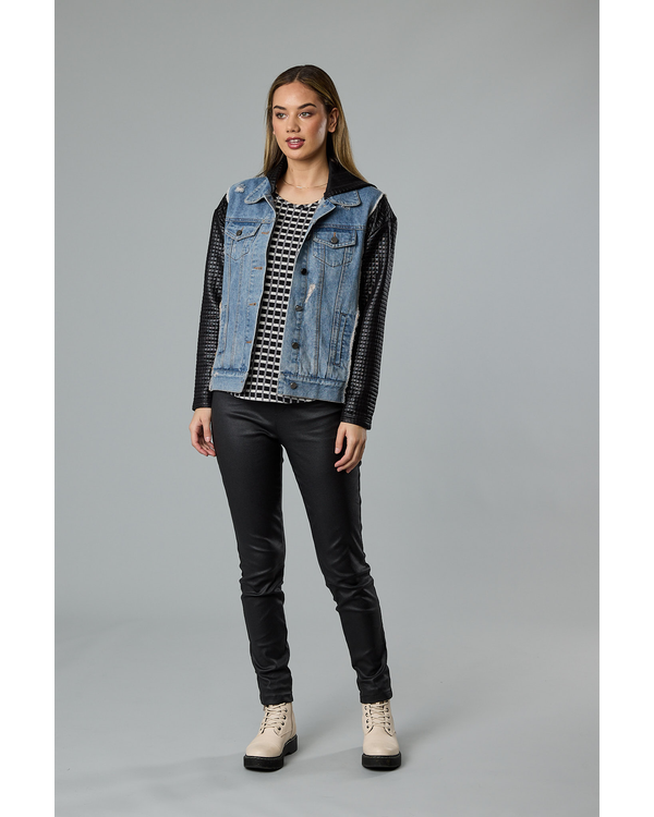 CLASSIFIED DENIM JACKET