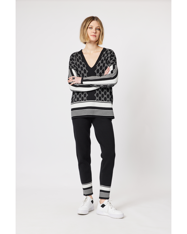 CLARITY MONOGRAM JUMPER