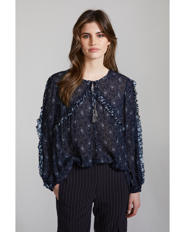 LANIA TAPESTRY TOP