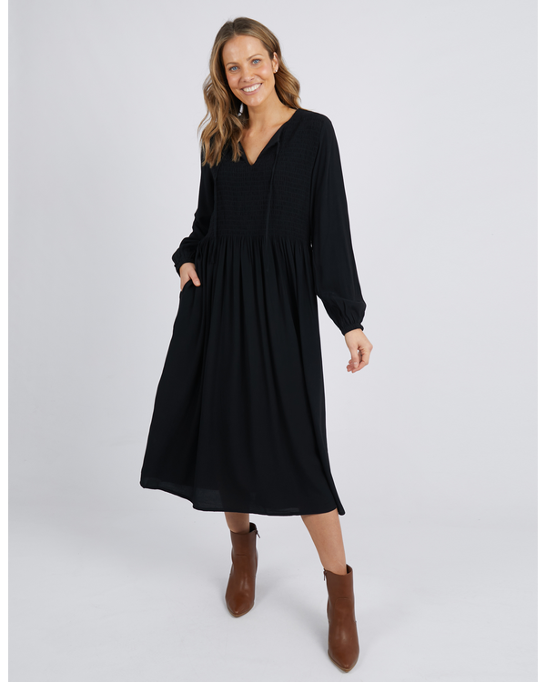 ELM LOTTIE MIDI DRESS