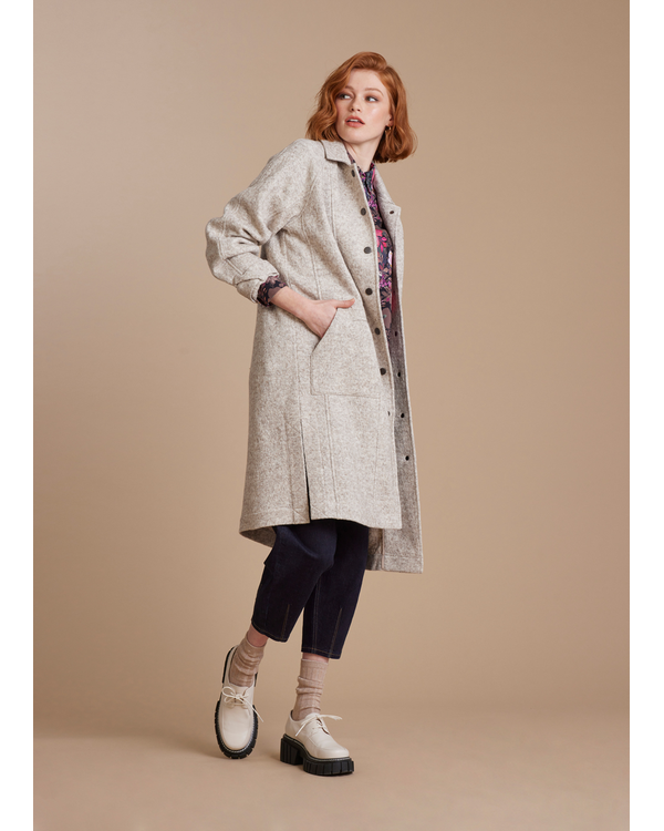 MADLY SWEETLY WOOL I AM COAT