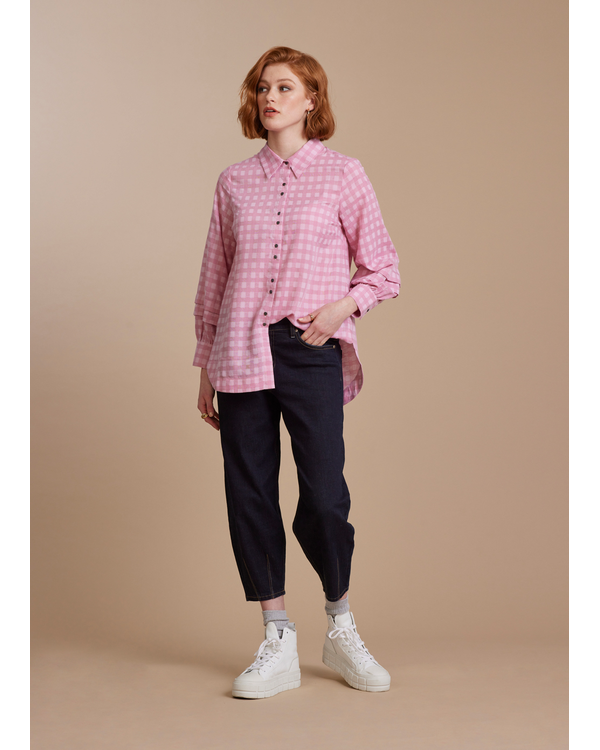 MADLY SWEETLY IN CHECK SHIRT