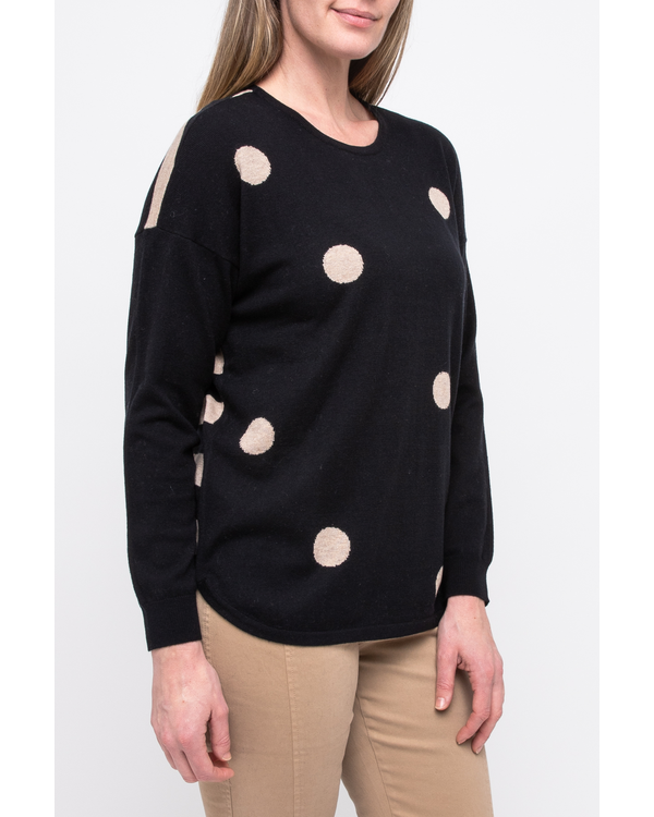 JUMP SPOT STRIPE  PULLOVER