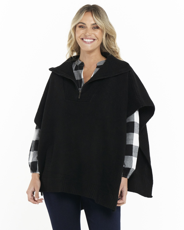 BETTY BASICS SOHO ZIP CAPE
