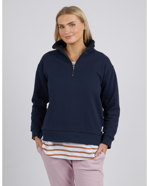 ELM LYDIA HALF ZIP SWEAT