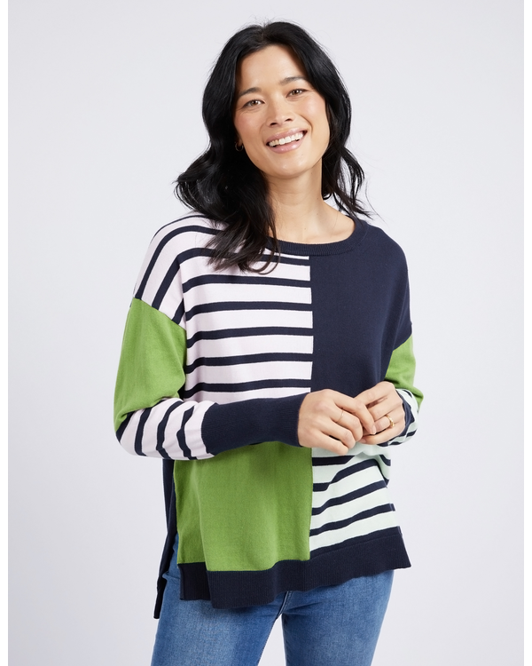 ELM FIG MIXED KNIT