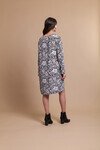 FOIL TUNIC DRESS