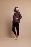 FOIL SHORT TRENCH COAT