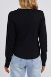 FOXWOOD SCOOP RIB TEE