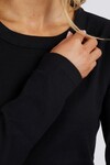 FOXWOOD SCOOP RIB TEE
