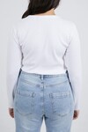 FOXWOOD SCOOP RIB TEE