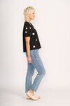 MEMO BEADED TEE
