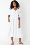 LUNA SKY BILLOW SLEEVE DRESS