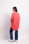 FOIL OPEN FRONT CARDI