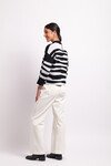 FOIL ZIP CODE SWEATER