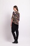 FOIL SCOOP HEM TOP