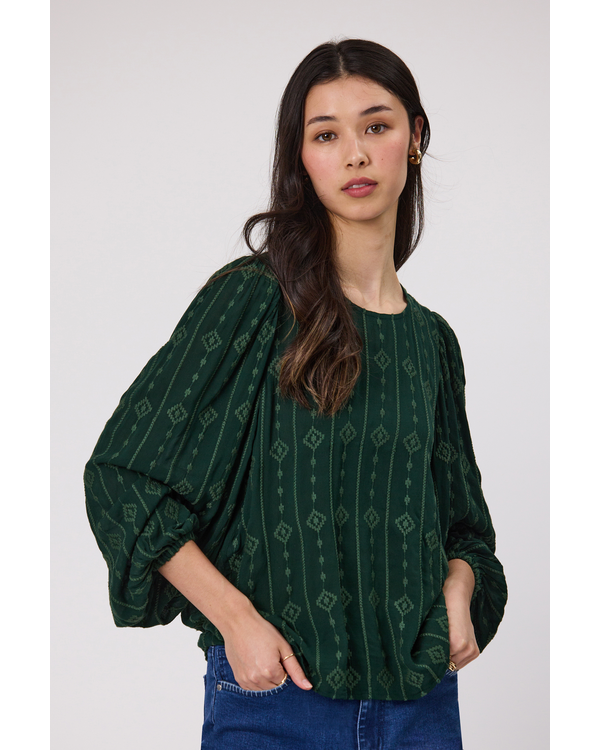 DUO ELIZA EMBROIDERED BLOUSE