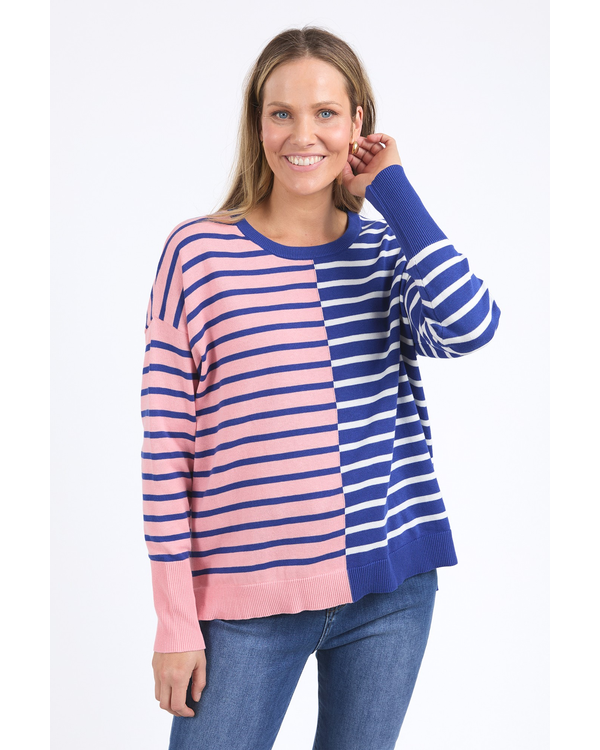 ELM LOUSIE SPLICED KNIT