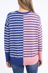 ELM LOUSIE SPLICED KNIT