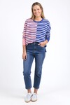 ELM LOUSIE SPLICED KNIT