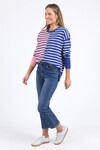 ELM LOUSIE SPLICED KNIT