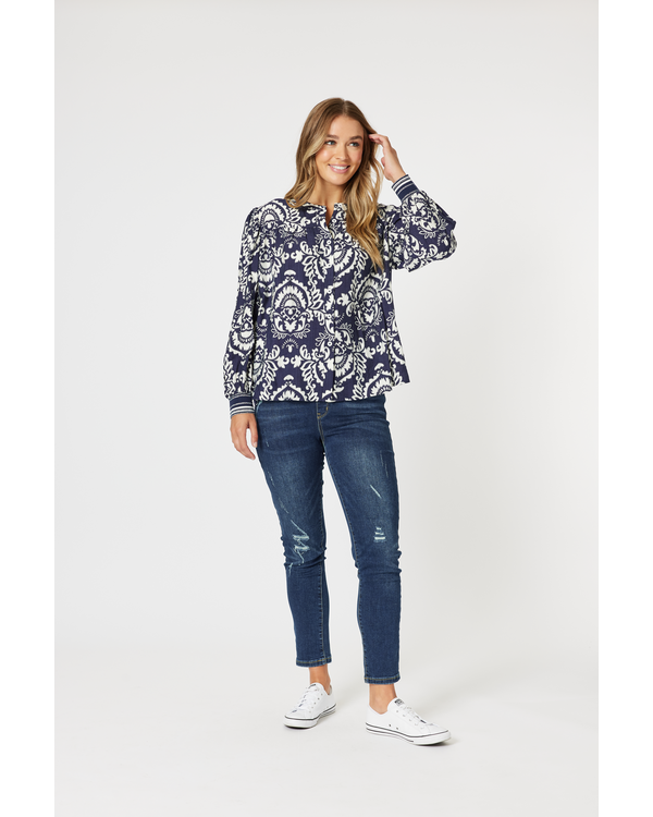 THREADZ EMILY PRINT TOP
