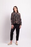OH THREE FRONT TUCK BLOUSE