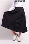 FOIL PULL ON SKIRT