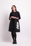 FOIL CONTRAST FUN DRESS