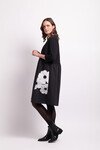 FOIL CONTRAST FUN DRESS