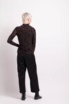 FOIL LONG SLEEVE TOP