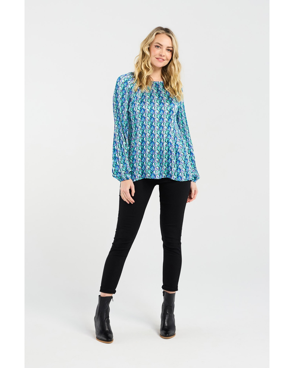 BLACKSTONE ANYA PLEAT TOP