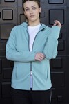 WHITE ON BLACK PIPED JACKET