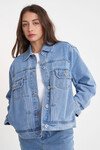 HUFFER BOXY DENIM JACKET