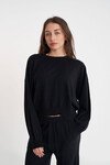 HUFFER MERINO CROP KNIT