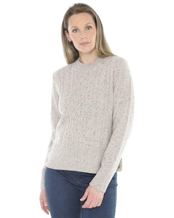 JUMP SIDE BUTTON PULLOVER