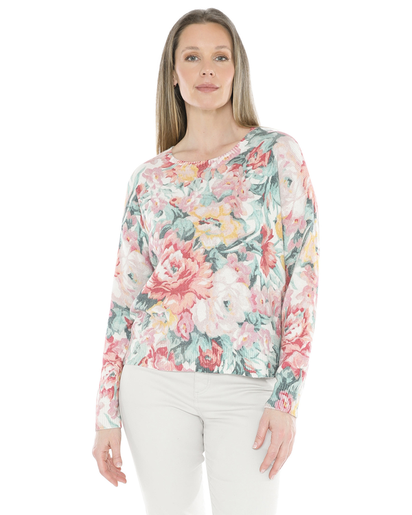 JUMP ROSE TAPESTRY PULLOVER