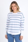 FOXWOOD FARRAH STRIPE L/S TEE