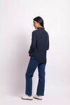 FOIL CABLE KNIT JUMPER