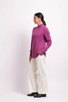 FOIL CABLE KNIT JUMPER