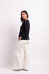 OH THREE EMBROIDERY SWEATER