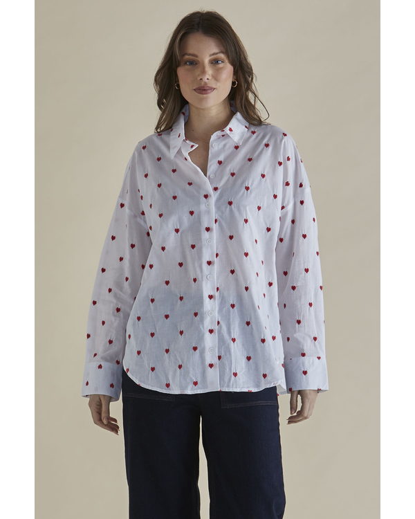 BETTY BASICS SAGE SHIRT