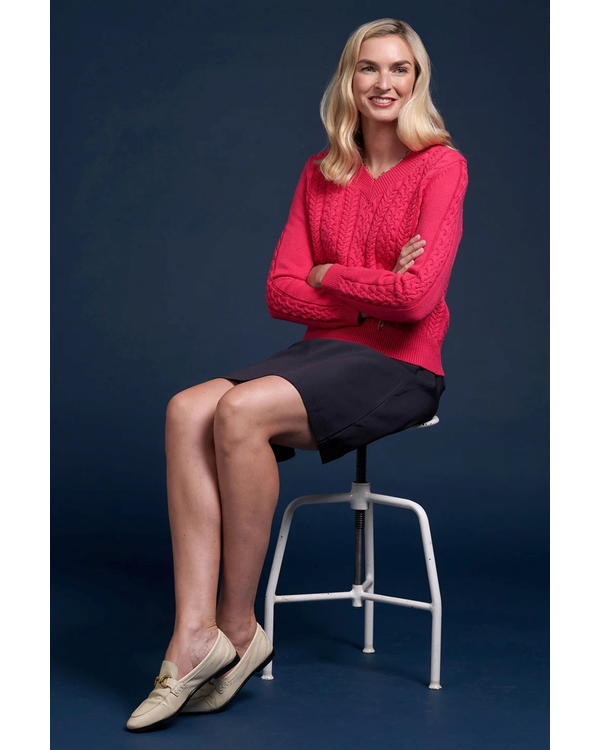 CHARLIE JANE CABLE BAY SWEATER