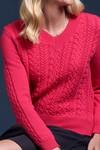CHARLIE JANE CABLE BAY SWEATER