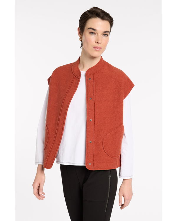 MARCO POLO BOXY WOOL VEST
