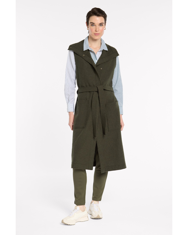 MARCO POLO WOOL WRAP VEST