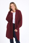 ELM SYLVIE LONGLINE CARDI